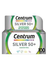 Zdjęcia - Witaminy i składniki mineralne Centrum Silver 50+ witaminy suplement diety 