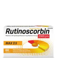 Zdjęcia - Witaminy i składniki mineralne Max Rutinoscorbin  D3 Suplement diety 