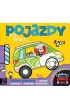 POJAZDY NA ULICY. PIERWSZA KOLOROWANKA Z GRUBYM OBRYSEM I OKRĄGŁYMI NAKLEJKAMI
