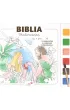 Biblia. Malowanka z farbkami i pedzelkiem