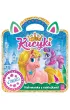 Kucyki. Malowanka z naklejkami. W pałacu