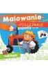 Książeczka 15X15 cm Malowanie-doklejanie. Pojazdy na wsi Naklejki SKRZAT 070903