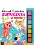 Zwierzęta w dżungli. Paluszkowe malowanki