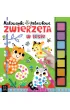 Zwierzęta w lesie. Paluszkowe malowanki