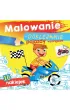 Książeczka 15X15 cm Malowanie-doklejanie. Pojazdy wyścigowe Naklejki SKRZAT 070941